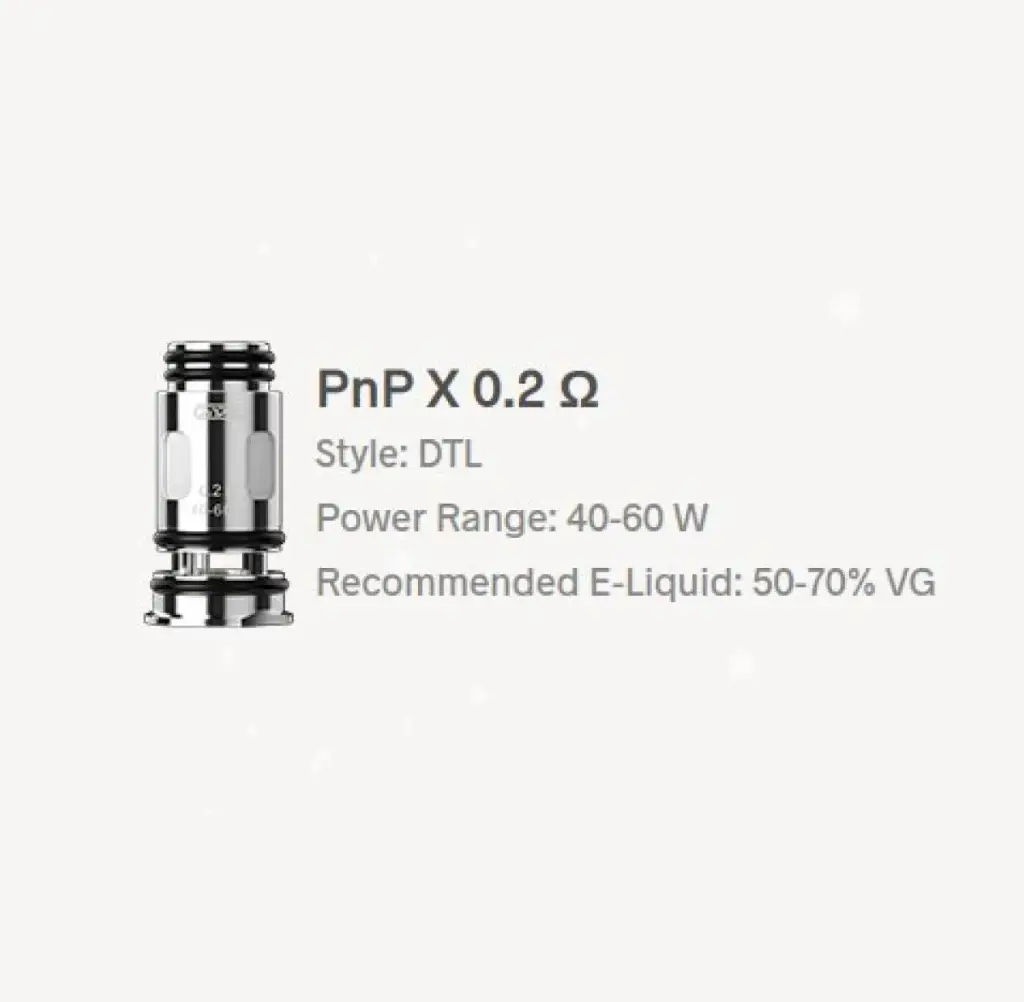 Voopoo pnp x - 0.2ohms