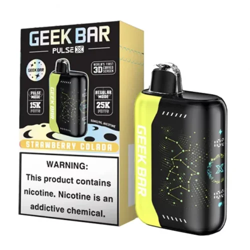Geek bar pulse x 25K - strawberry colada