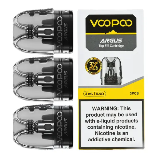 Voopoo argus top fill cartridge 0.4ohms