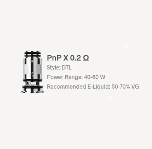 Voopoo pnp x - 0.2ohms