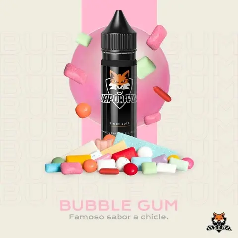 Liquidos VaporFox - Bubble gum
