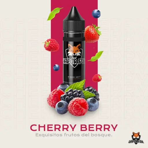 Liquidos VaporFox - Cherry Berry