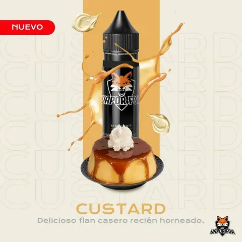 Liquidos VaporFox - Custard