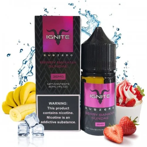 Ignite Subzero - Berry Banana Sundae